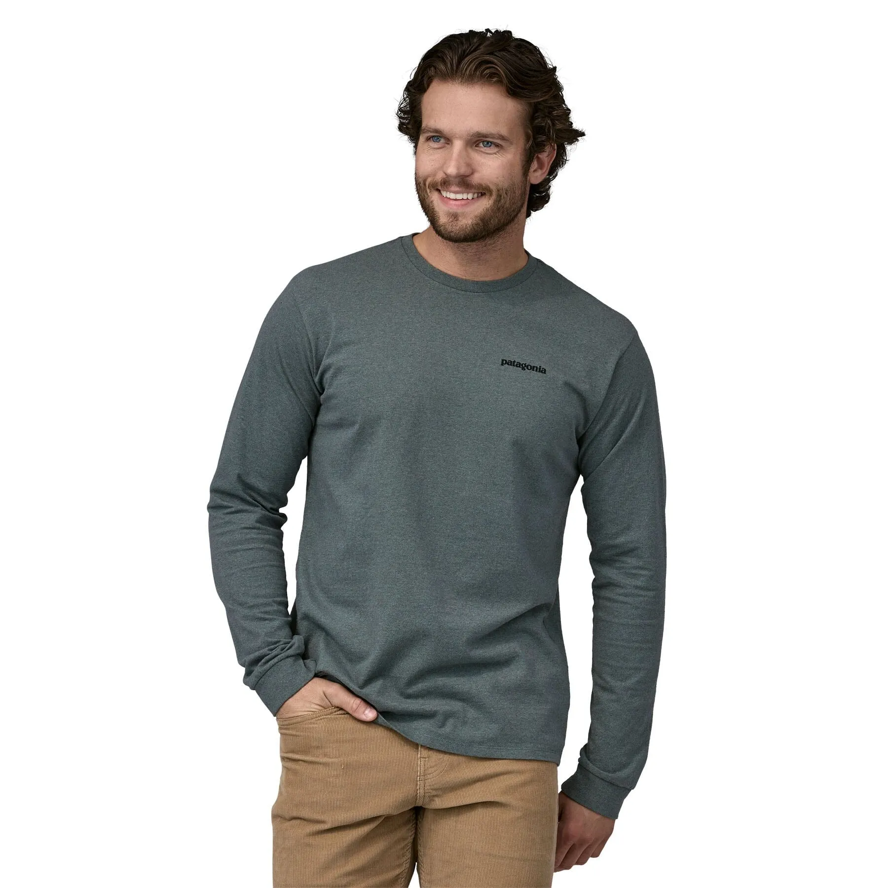 M's Long-Sleeved P-6 Logo Responsibili-Tee® - Recycled Polyester