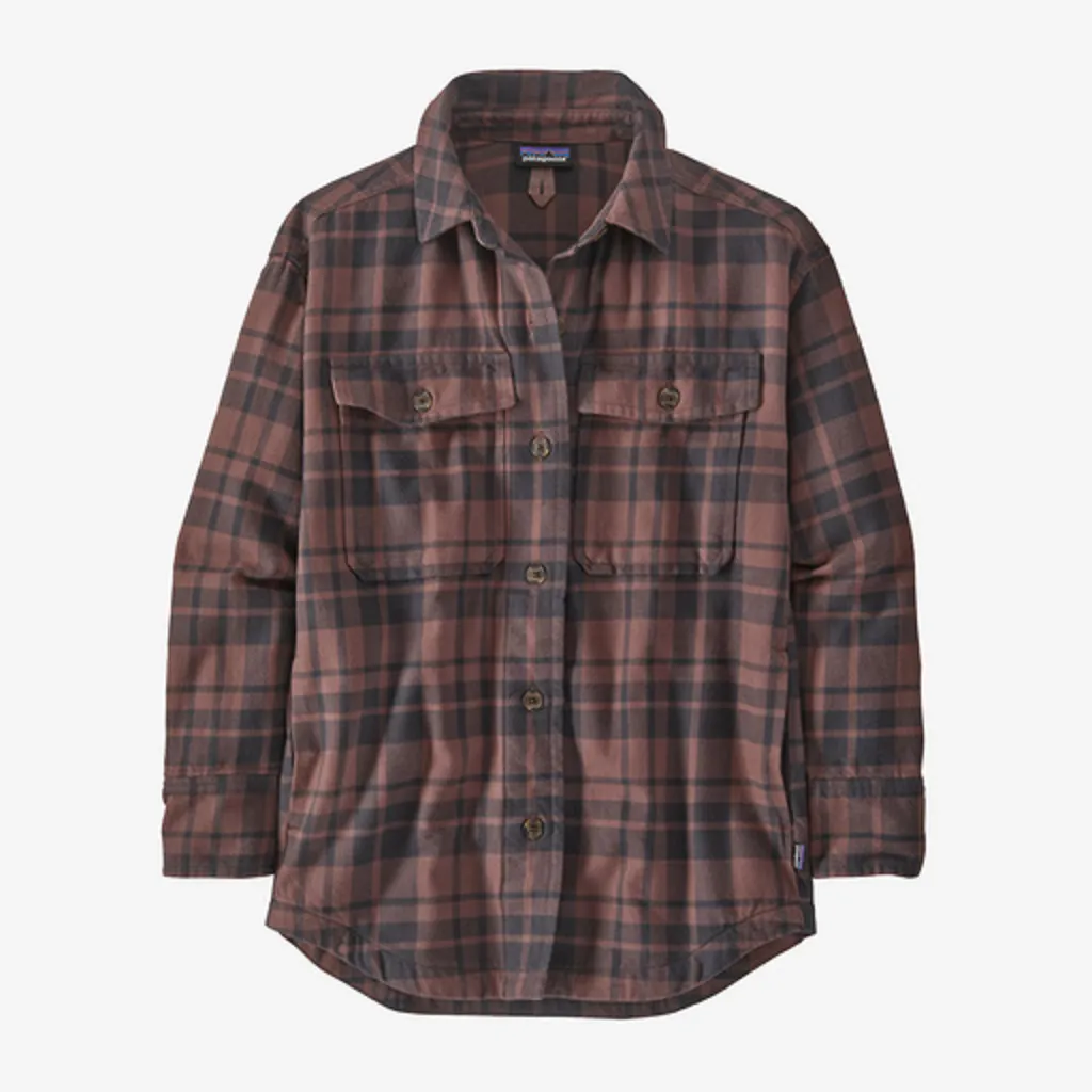 Patagonia Women's Heavyweight Fjord Flannel OverShirt - Past Season