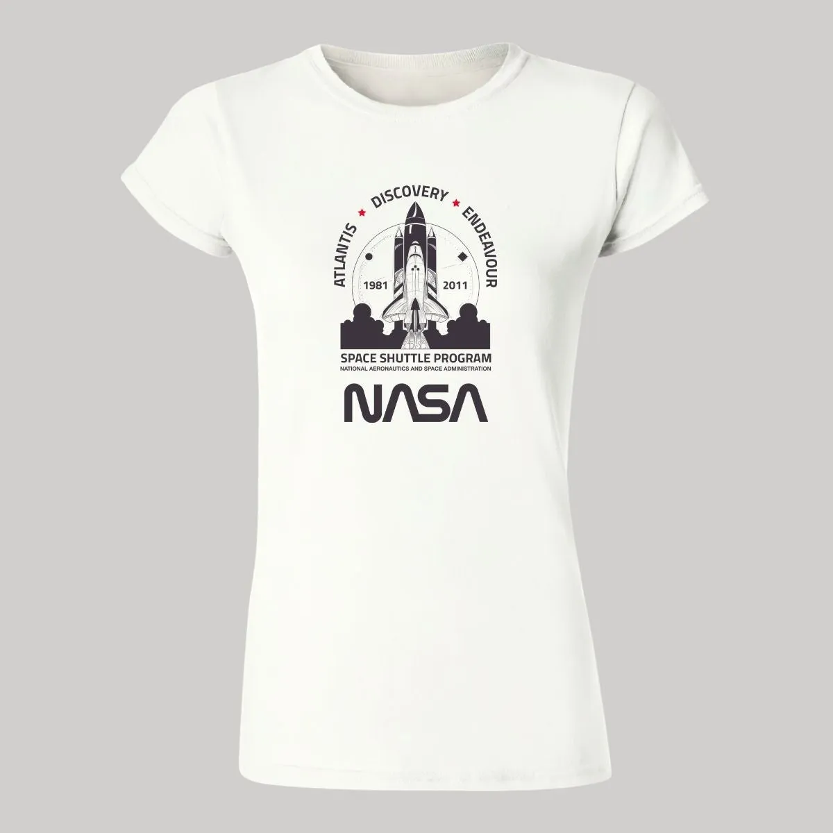 Playera Deportiva Mujer Nasa Cohete