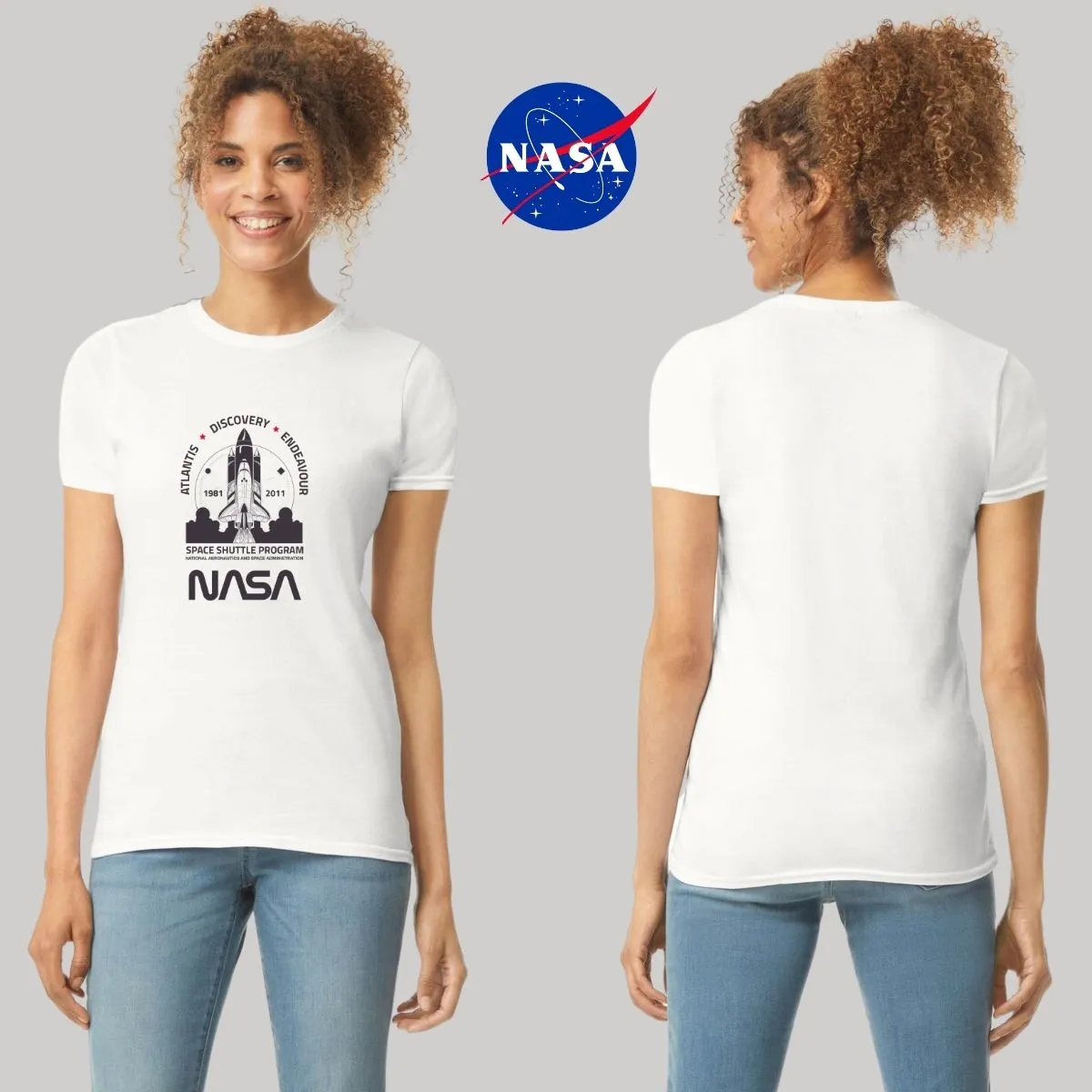 Playera Deportiva Mujer Nasa Cohete