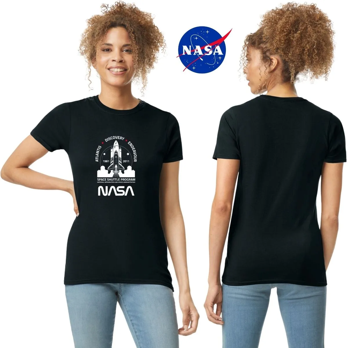 Playera Deportiva Mujer Nasa Cohete