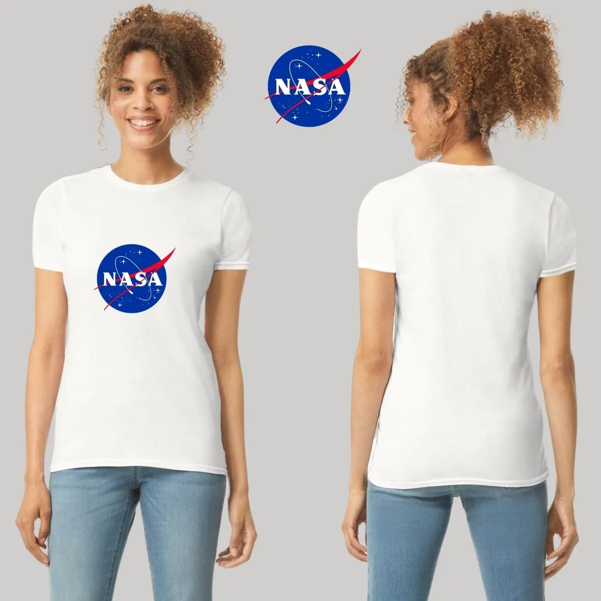 Playera Deportiva Mujer Nasa Logo