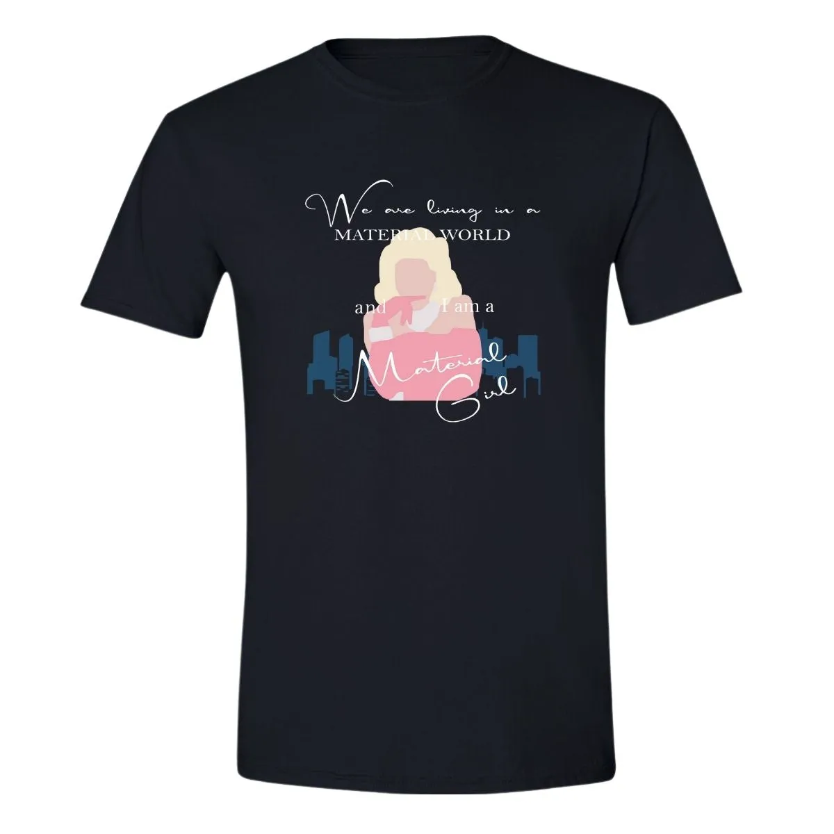 Playera Hombre Material girl