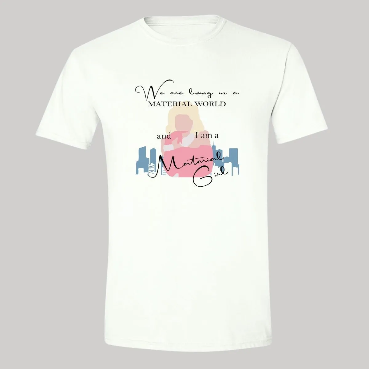 Playera Hombre Material girl