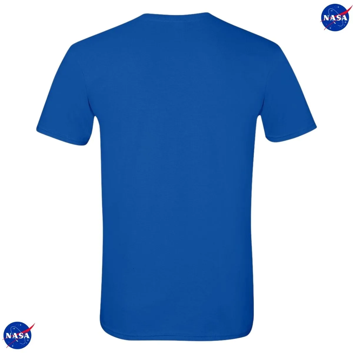 Playera Hombre Nasa Cohete Espacial Escudo