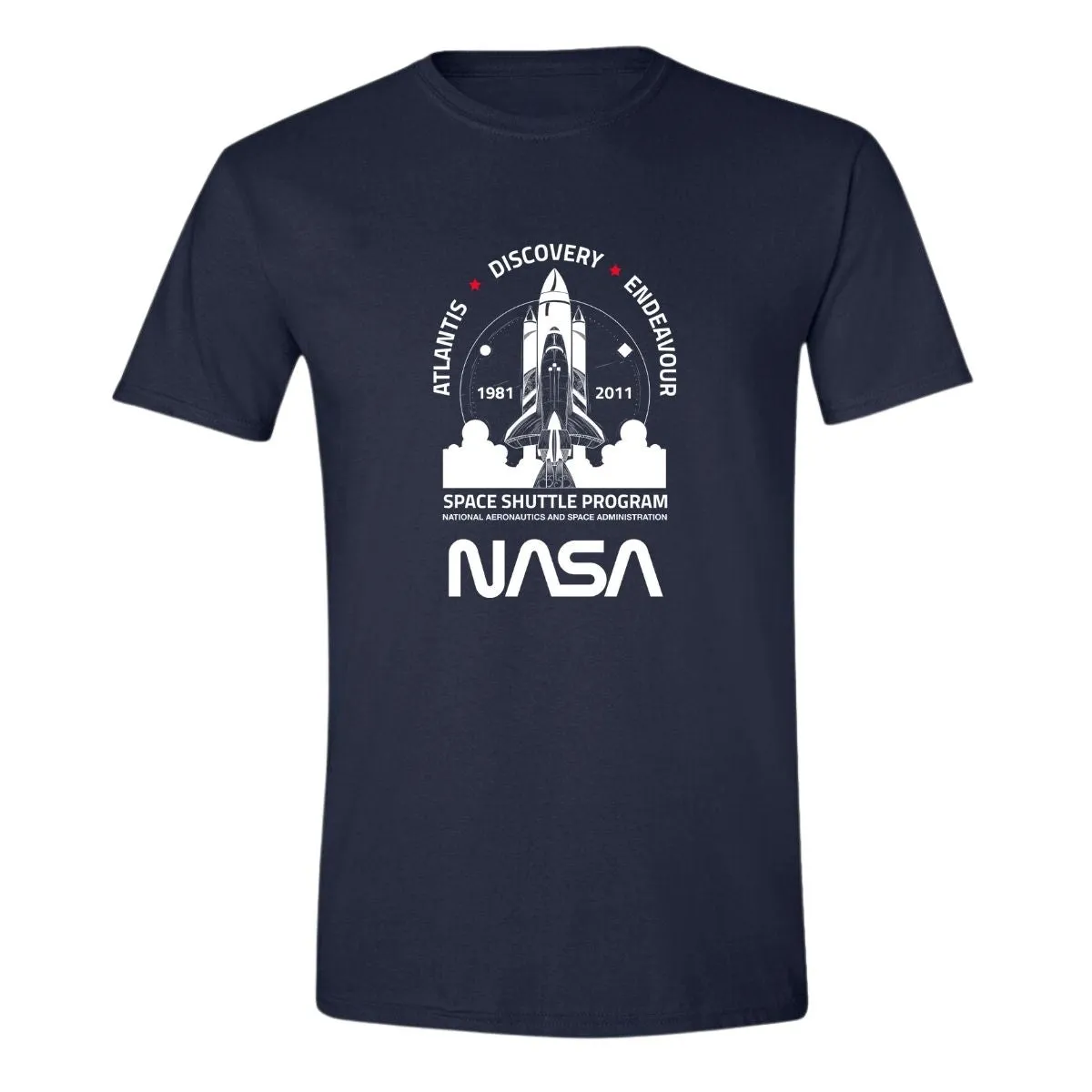 Playera Hombre Nasa Cohete