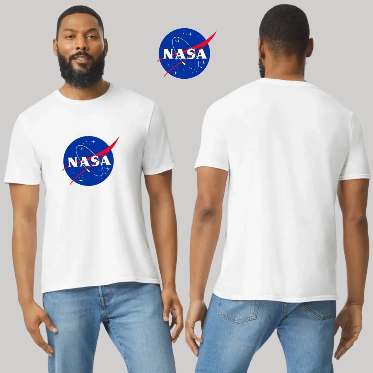 Playera Hombre Nasa Logo