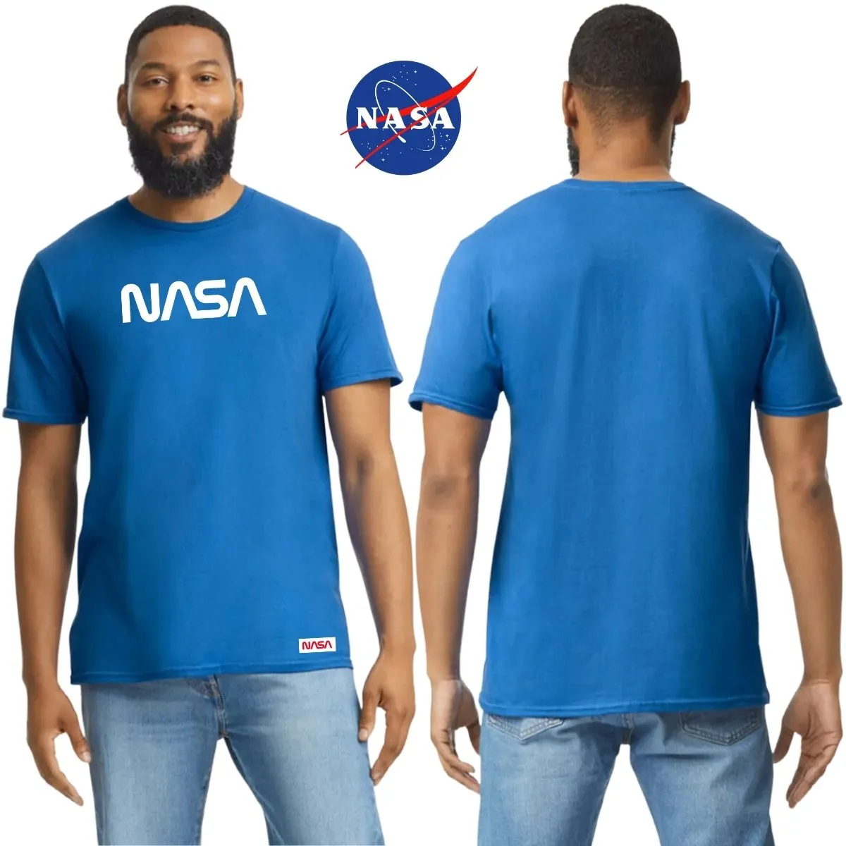 Playera Hombre Nasa Worm Red