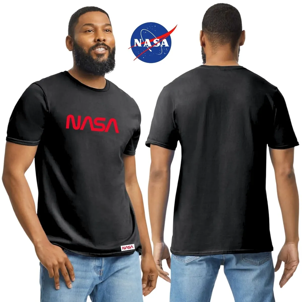 Playera Hombre Nasa Worm Red