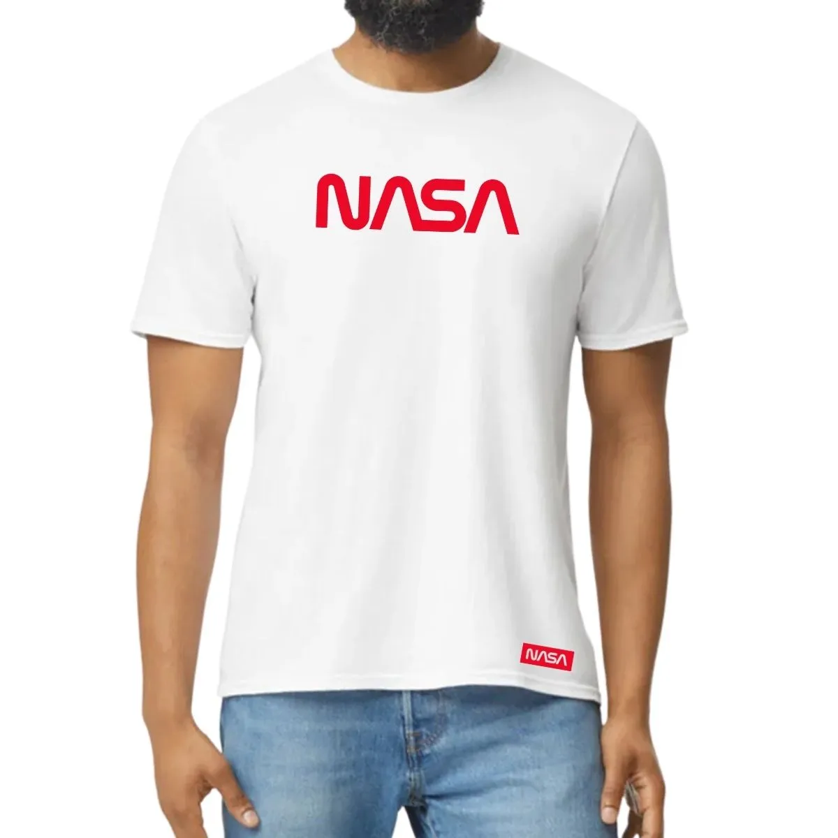 Playera Hombre Nasa Worm Red