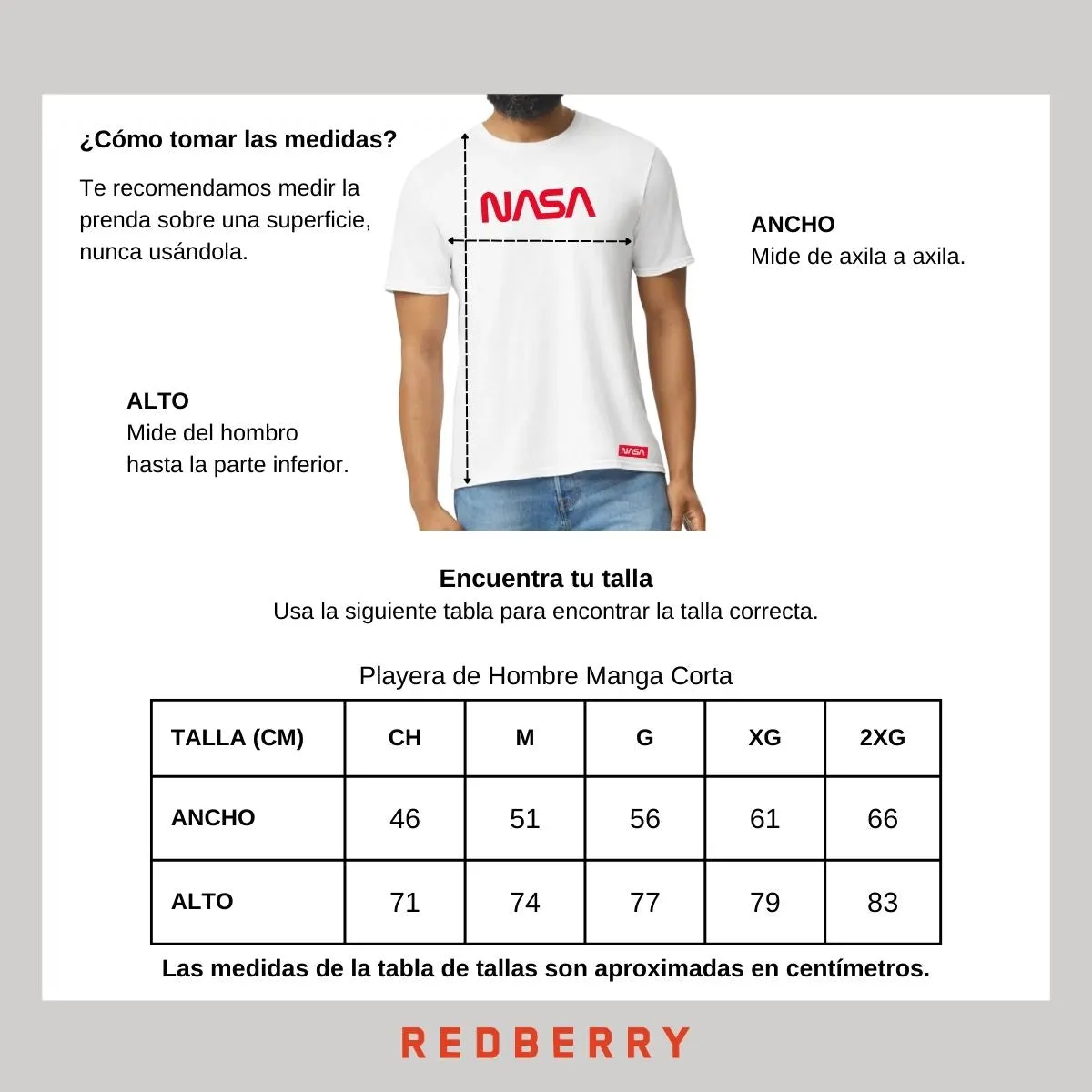 Playera Hombre Nasa Worm Red