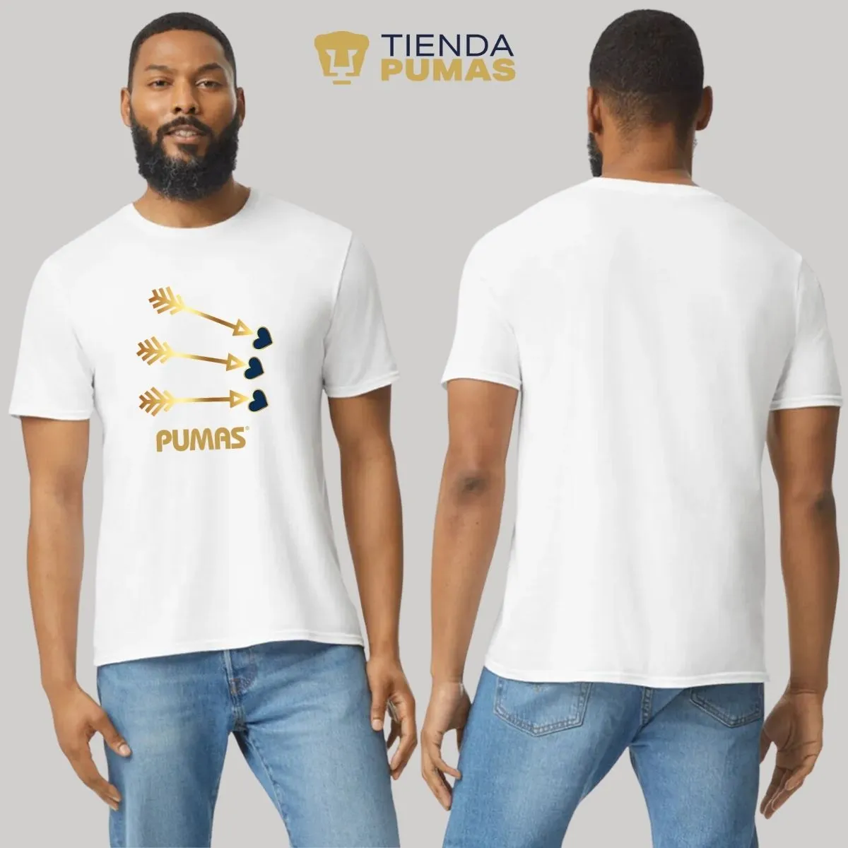 Playera Hombre Pumas UNAM Cupido