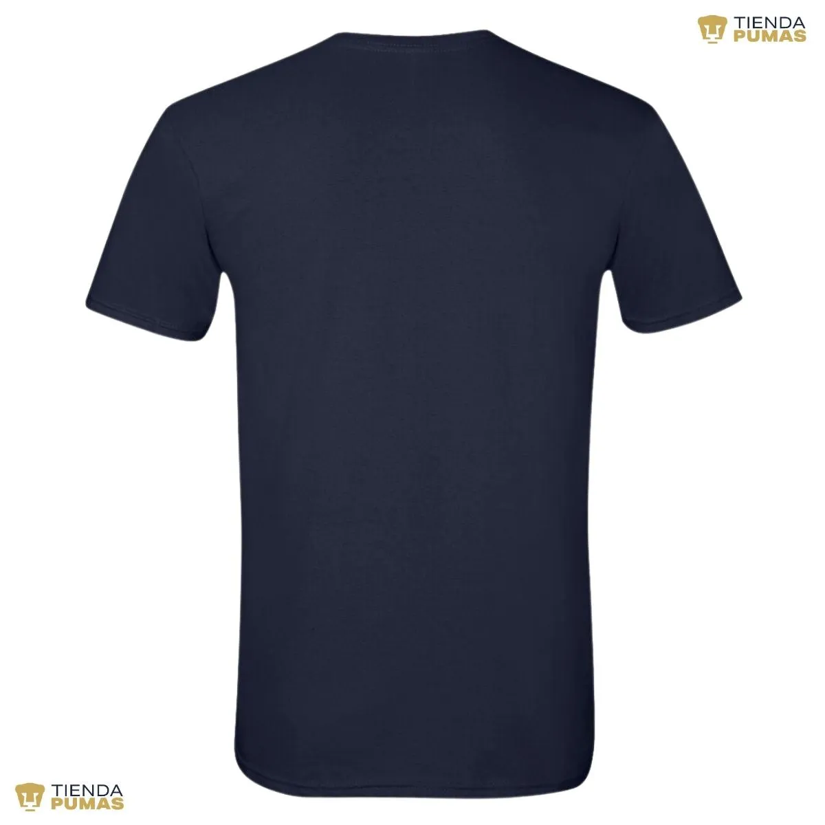 Playera Hombre Pumas UNAM Dorado Logo Vinil