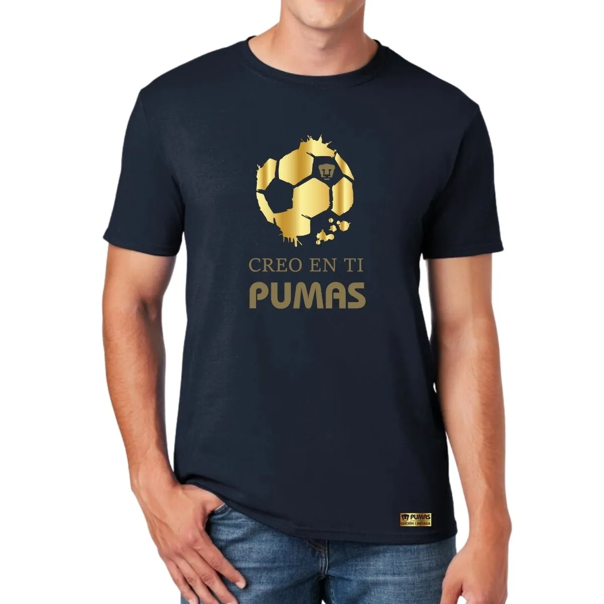 Playera Hombre Pumas UNAM Ed Limitada 2 Creo en ti