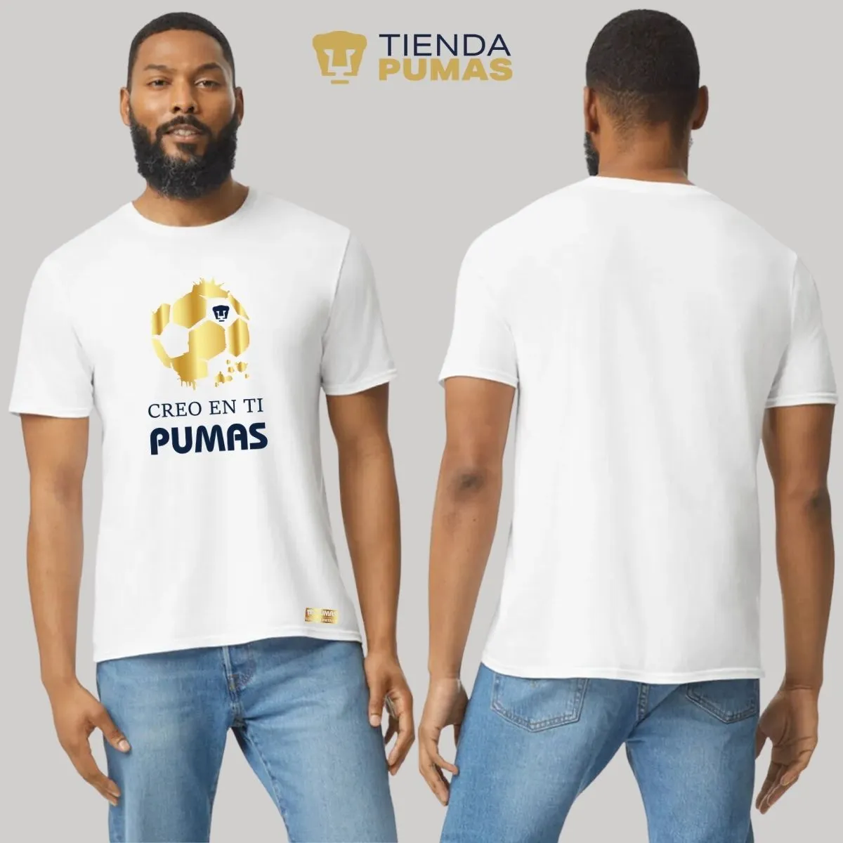 Playera Hombre Pumas UNAM Ed Limitada 2 Creo en ti