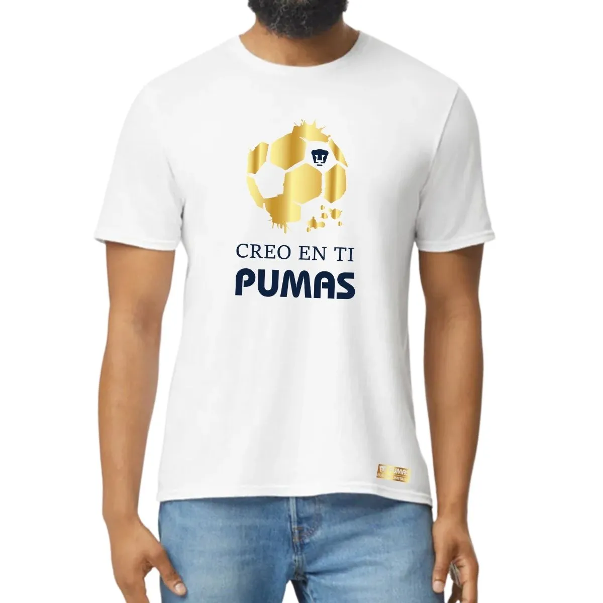 Playera Hombre Pumas UNAM Ed Limitada 2 Creo en ti