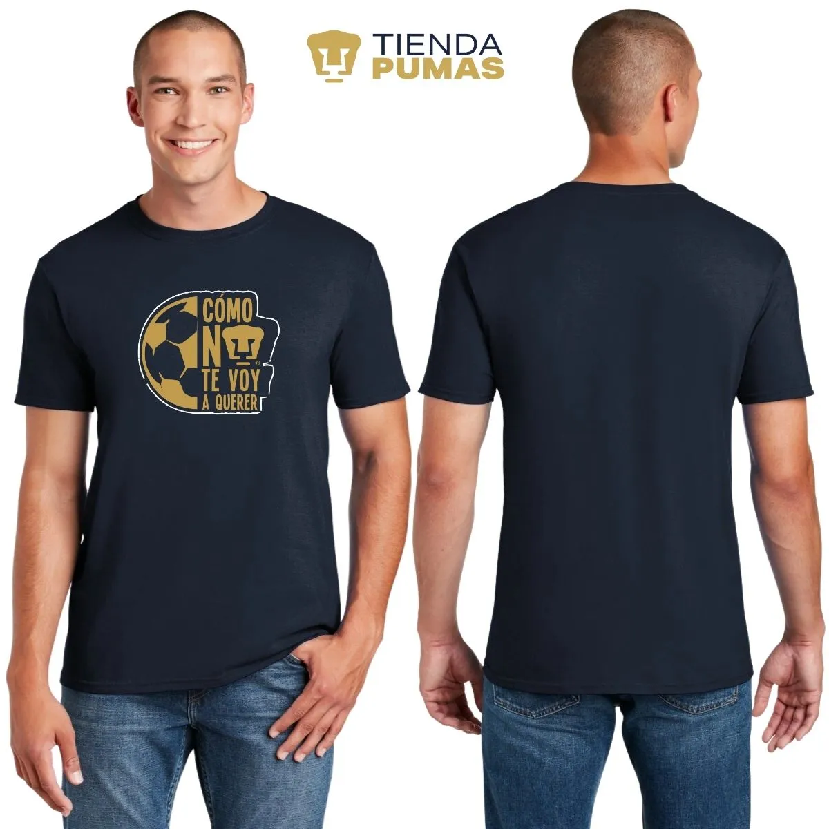 Playera Hombre Pumas UNAM Medio Balón