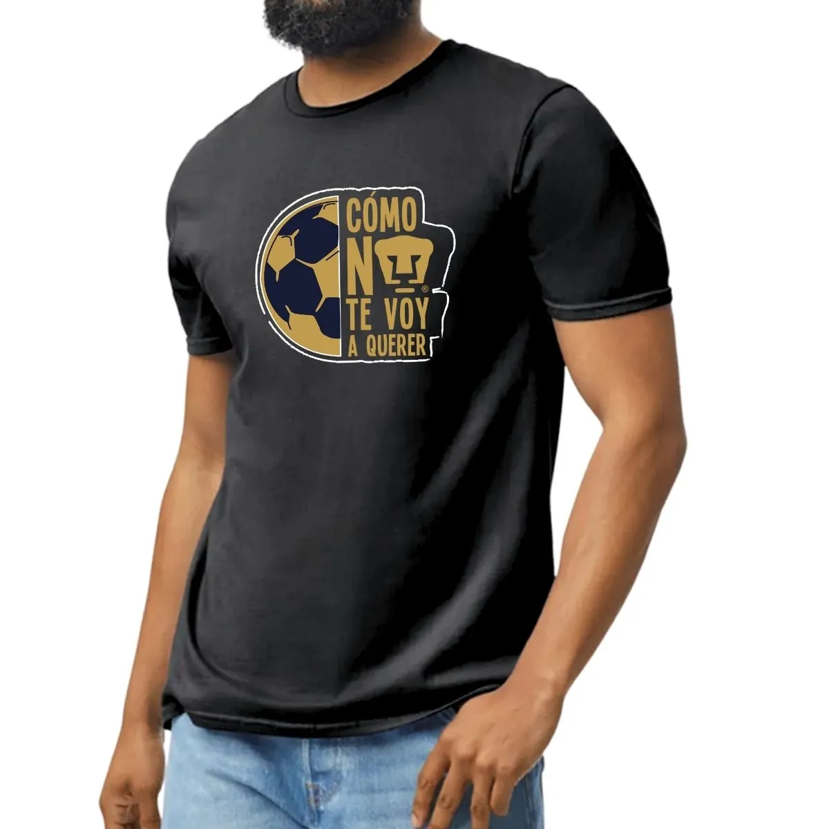 Playera Hombre Pumas UNAM Medio Balón