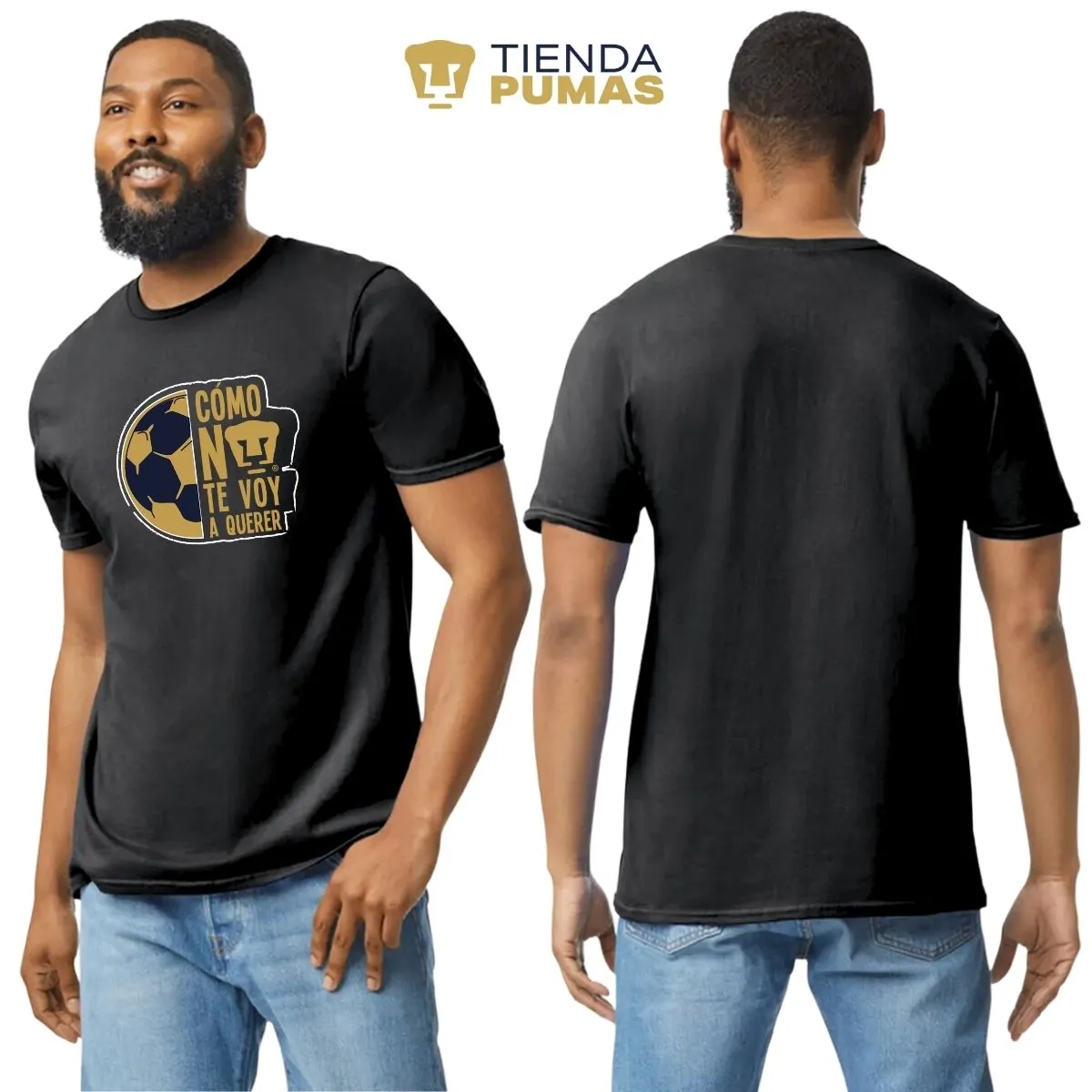 Playera Hombre Pumas UNAM Medio Balón