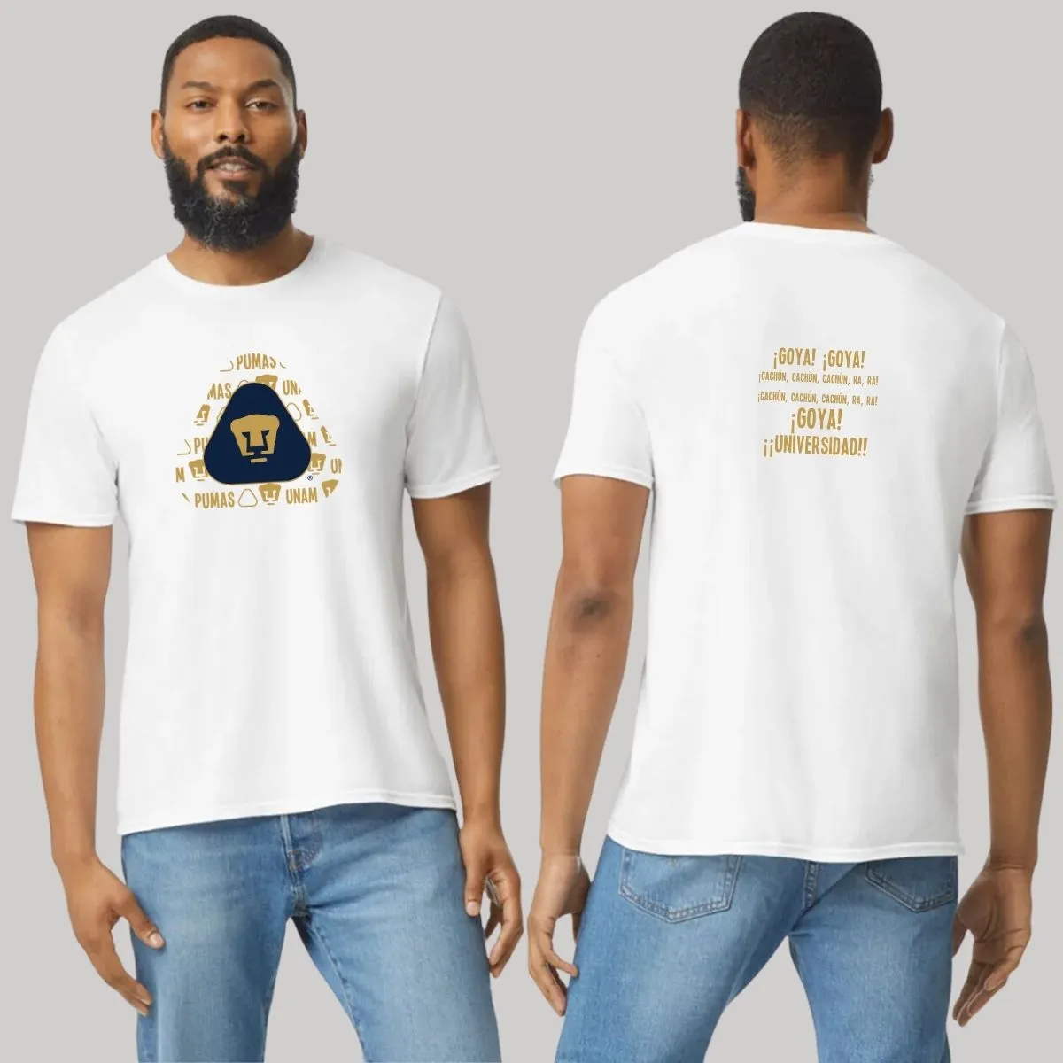 Playera Hombre Pumas UNAM triangular