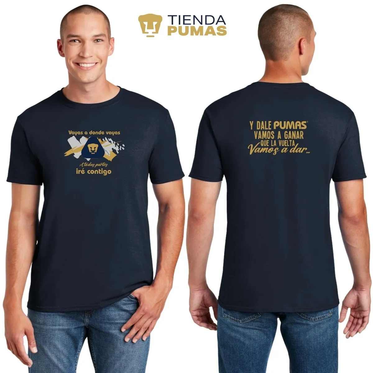 Playera Hombre Pumas UNAM vuelta