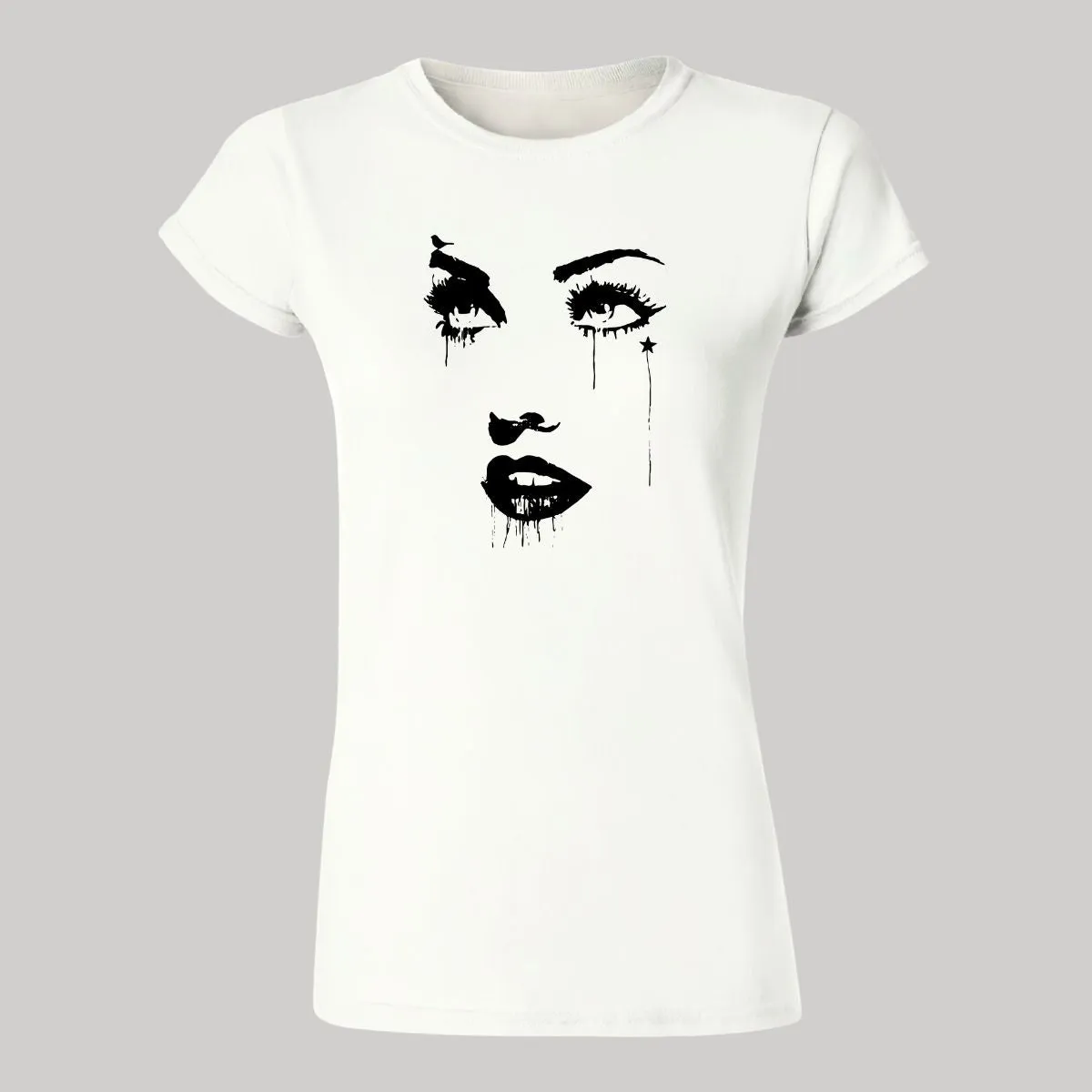 Playera Mujer Cara madonna