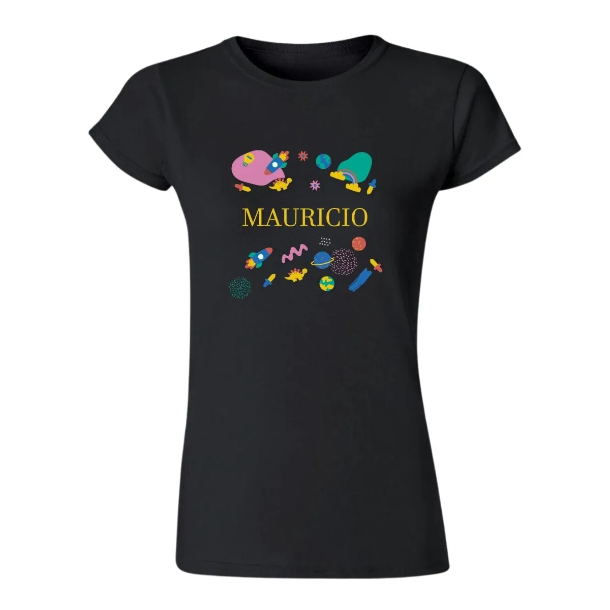 Playera Mujer Colorido