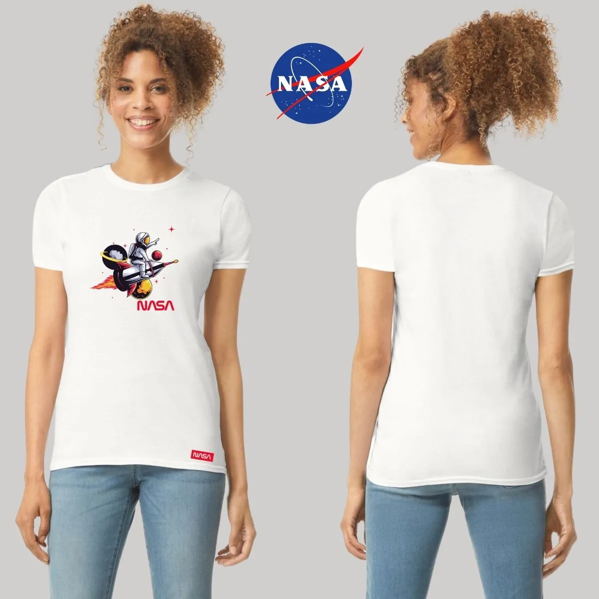 Playera Mujer Nasa Seal