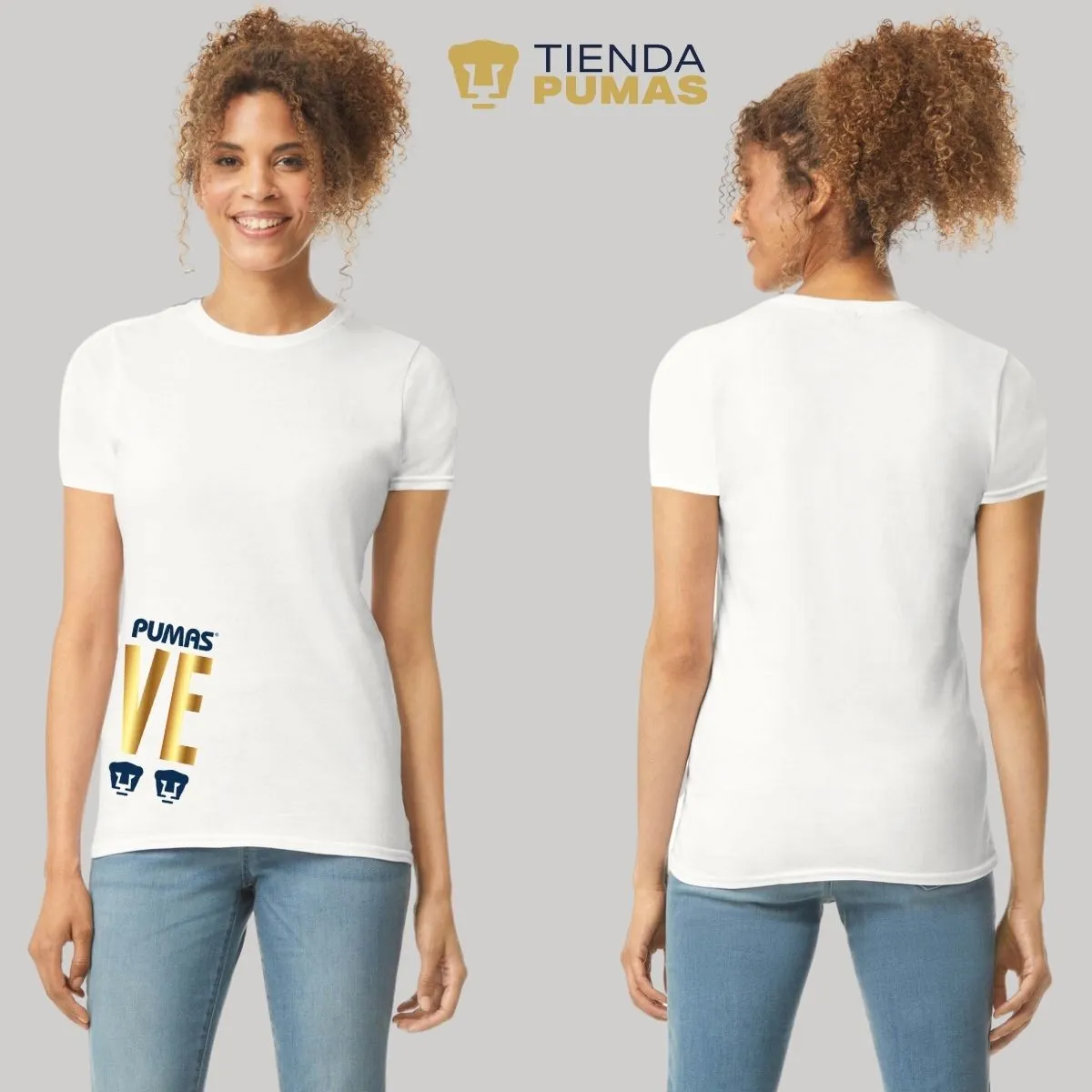 Playera Mujer Pumas UNAM Love 2