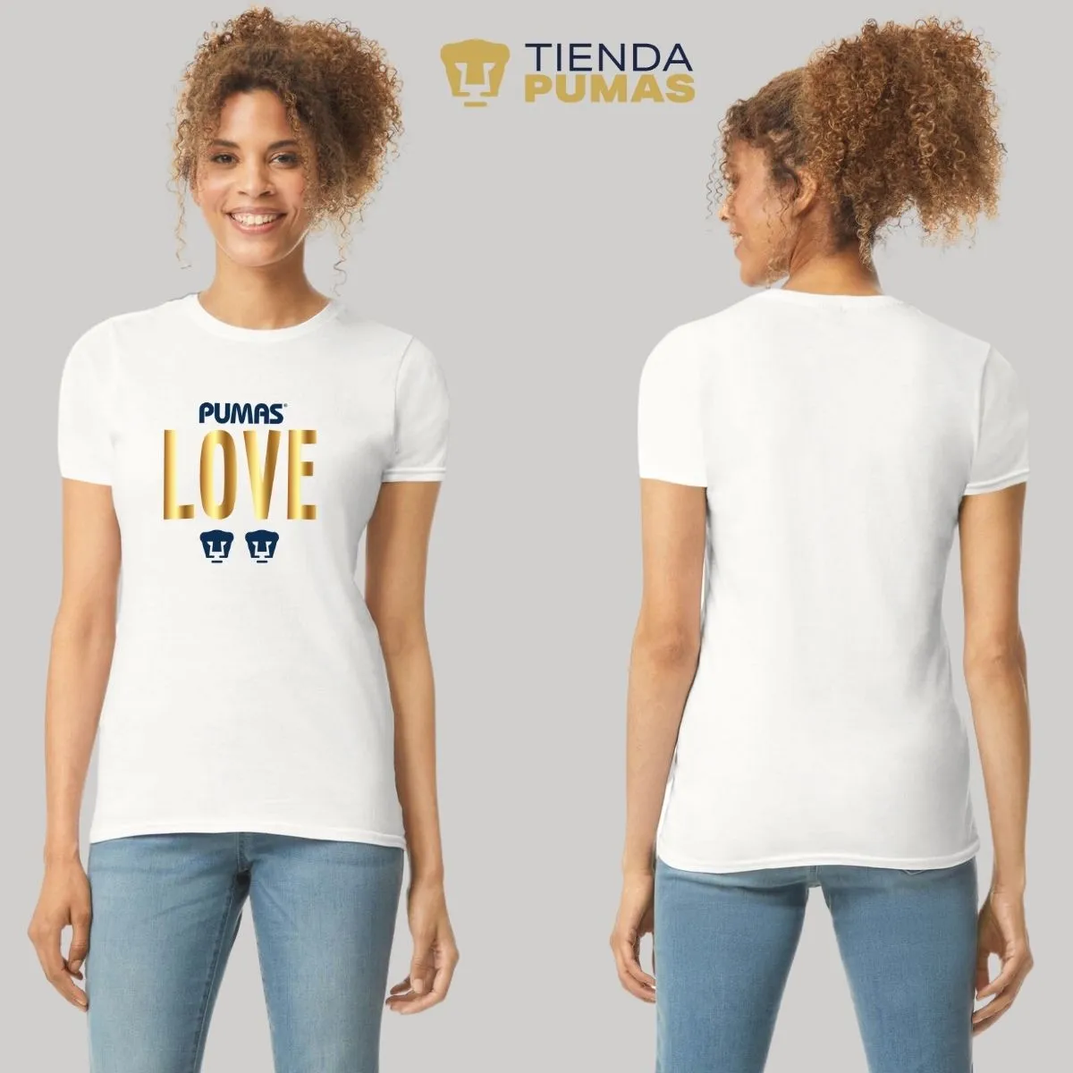 Playera Mujer Pumas UNAM Love