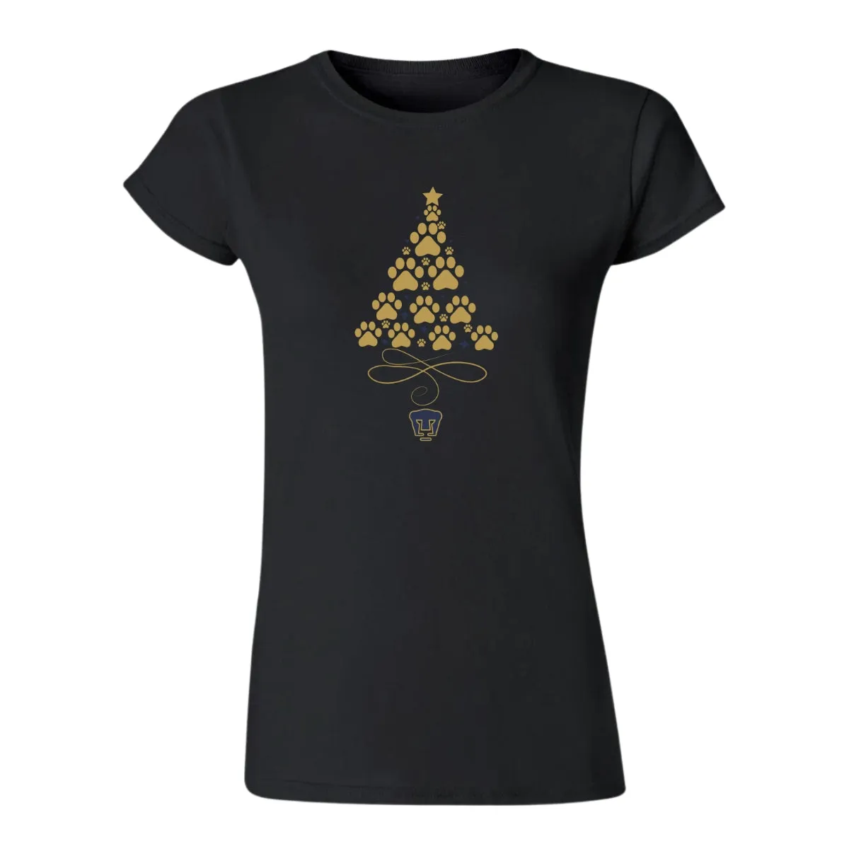 Playera Navidea Mujer Pumas UNAM rbol