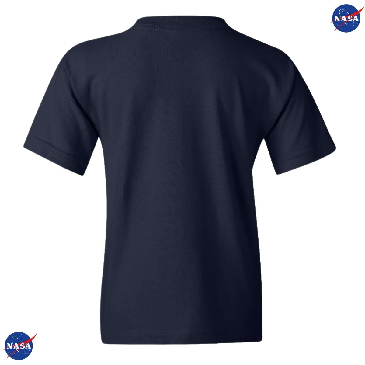 Playera Nios Nasa Logo Azul