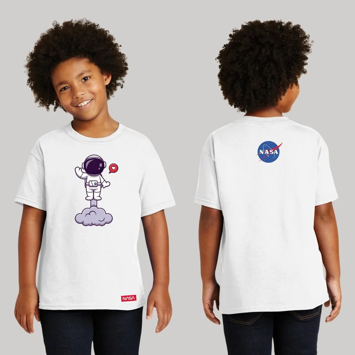 Playera Nios Nasa Nasa Astronauta Volando