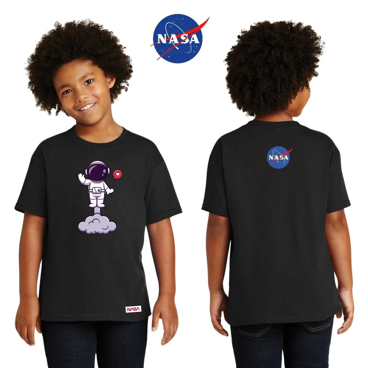 Playera Nios Nasa Nasa Astronauta Volando