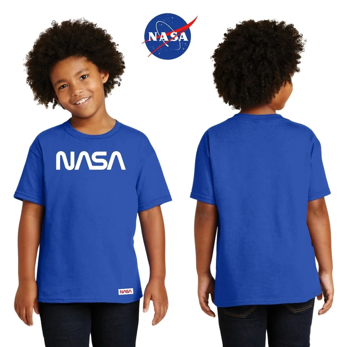 Playera Nios Nasa Worm Red