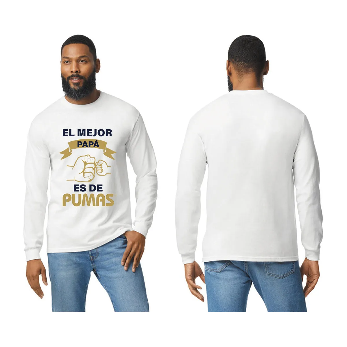 Playera Pumas Hombre El Mejor Papá Es De Pumas OD77426