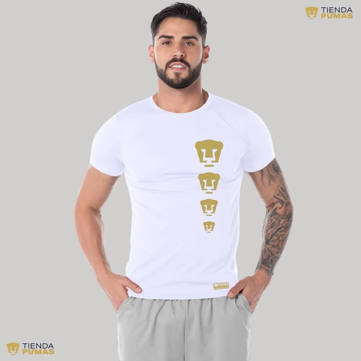 Playera Transpirable Hombre Pumas UNAM Edición Limitada 3 Vinil