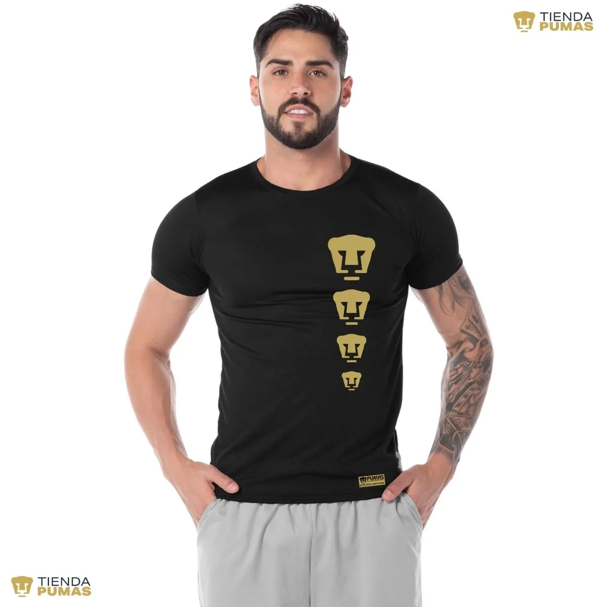 Playera Transpirable Hombre Pumas UNAM Edición Limitada 3 Vinil