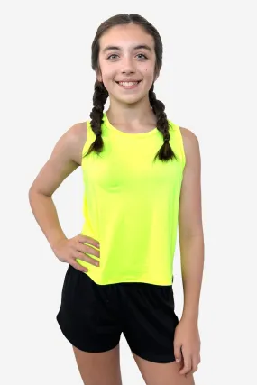 Simply Soft Sleeveless Easy Tank - Neon Lemon Lime