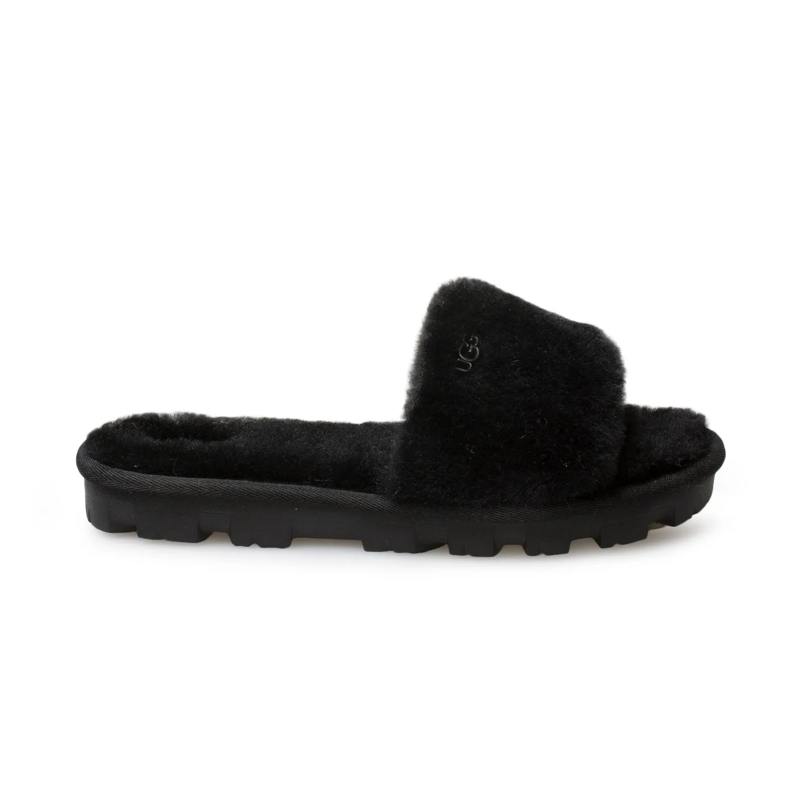 UGG Cozette Black Slippers - Women's