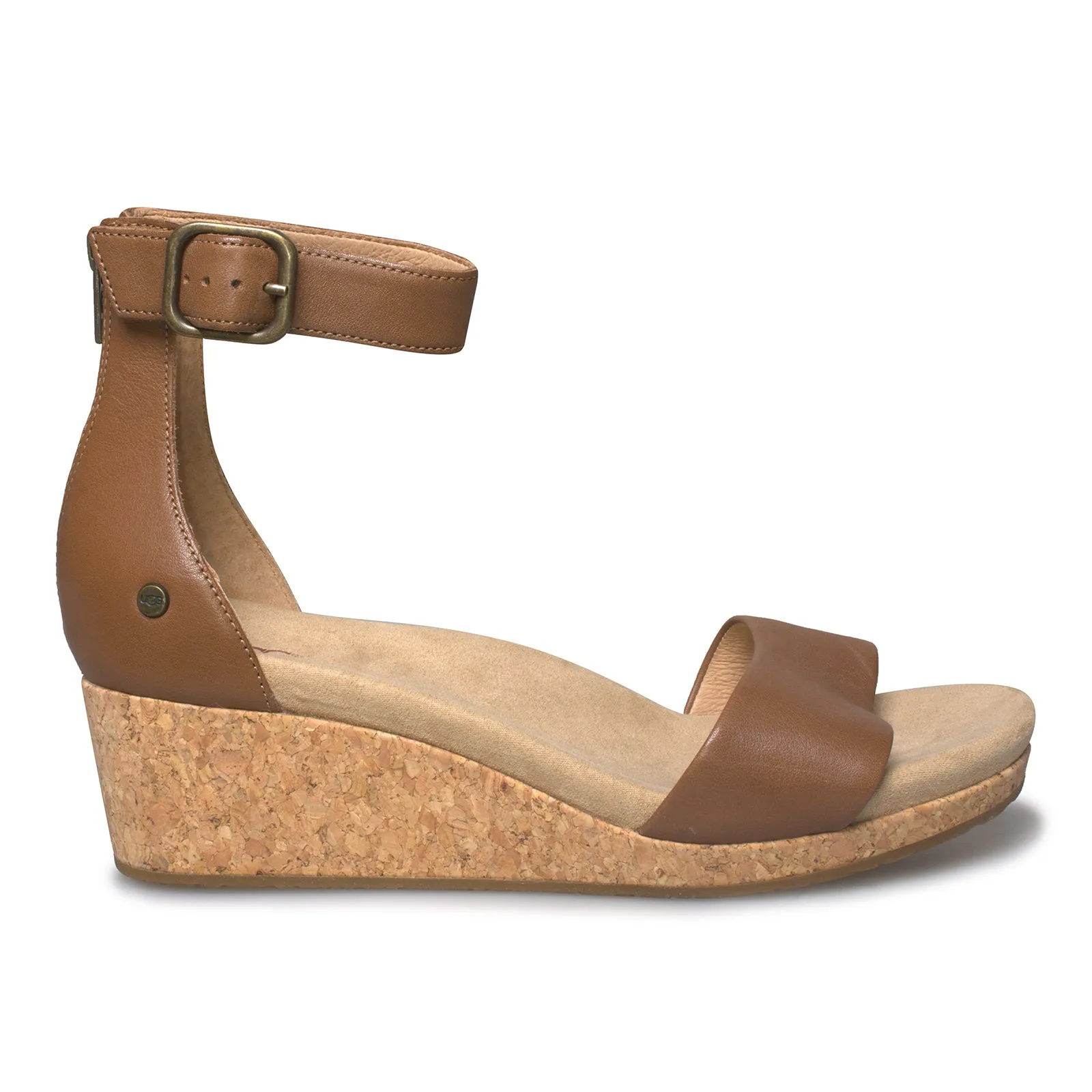 UGG Zoe II Chestnut Sandals - Women's