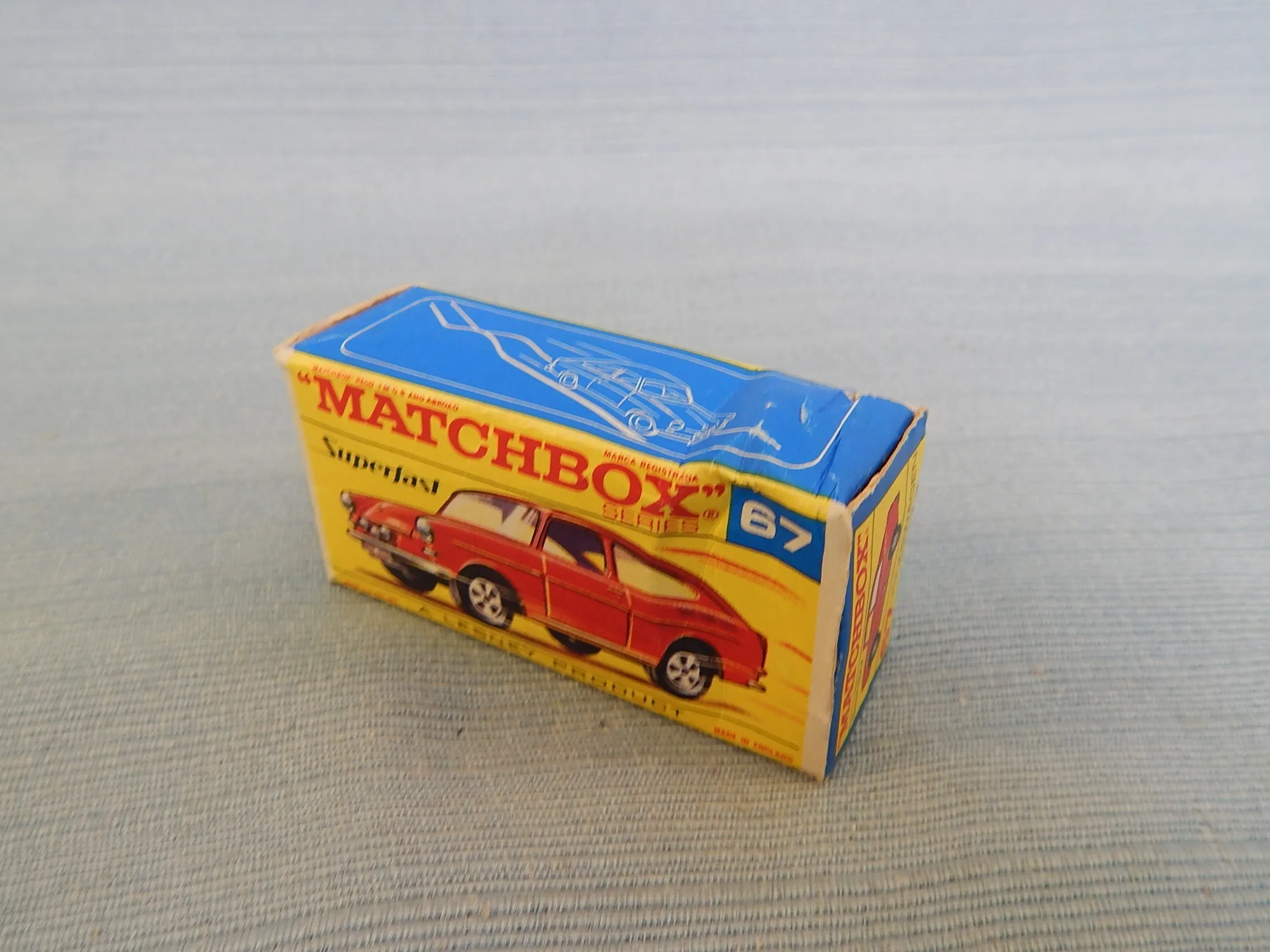 Vintage Matchbox Volkswagen 1600TL, Series 67