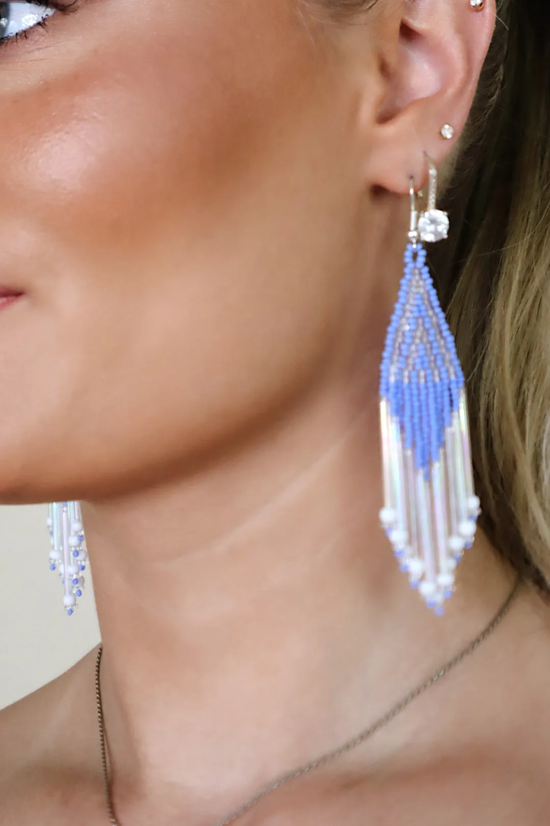 Western Sky Beaded Earring