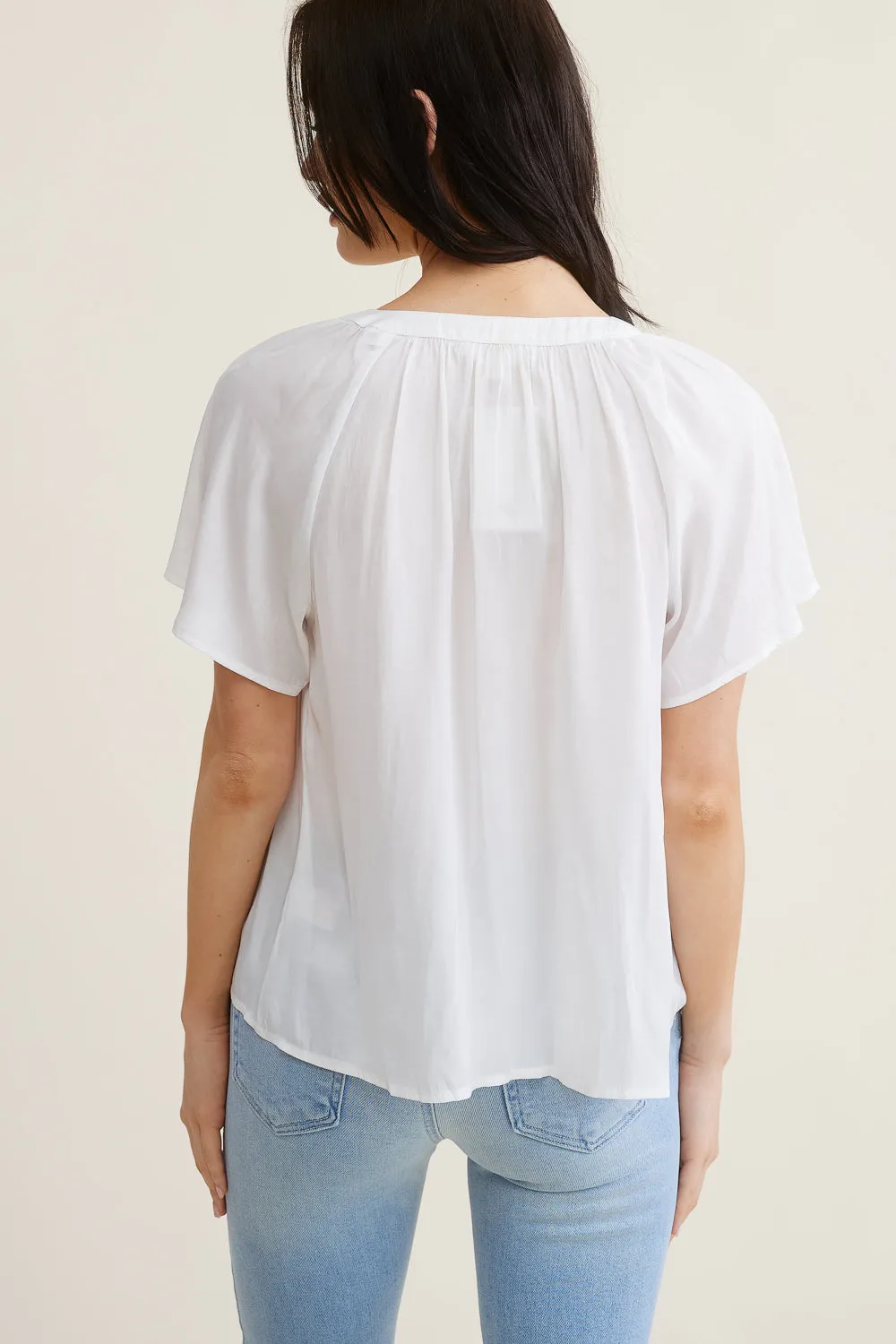 White Buttoned Blouse