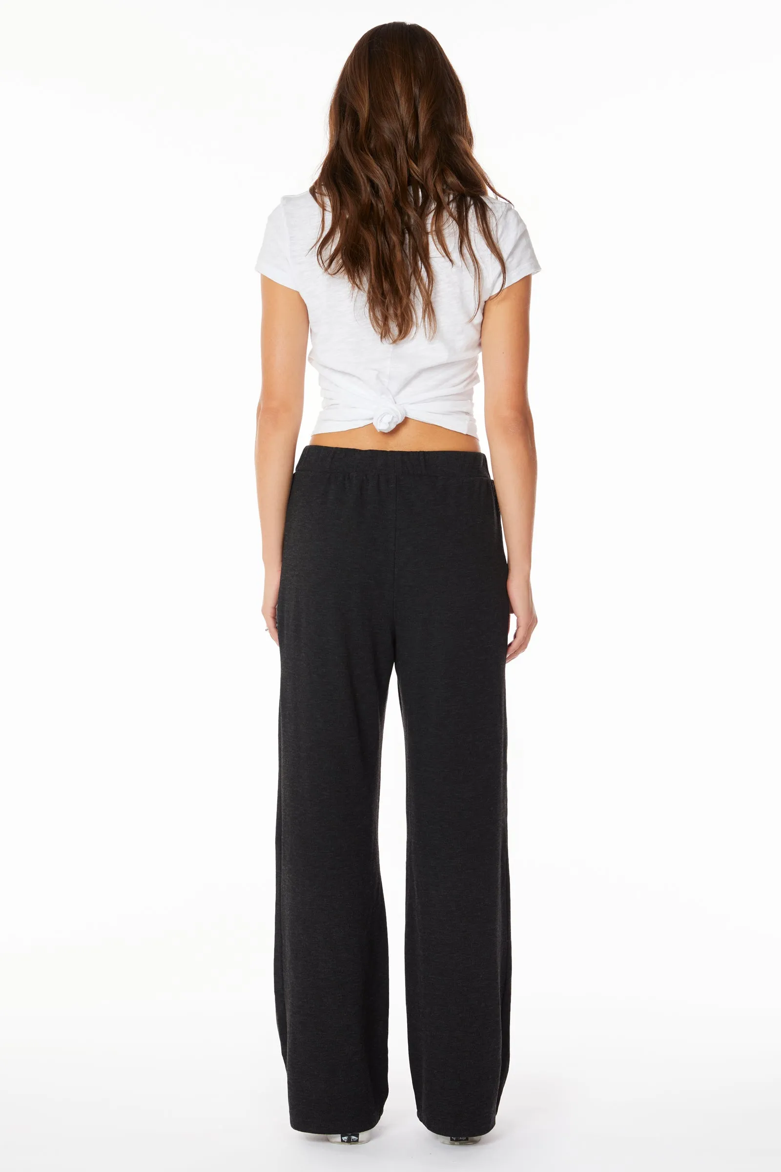 WIDE LEG PLEATED PANT