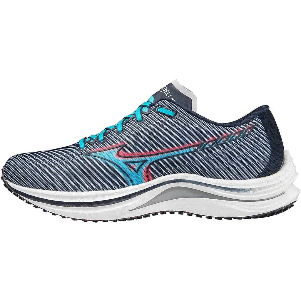 Women's Mizuno WAVE REBELLION India Ink - Scuba Blue